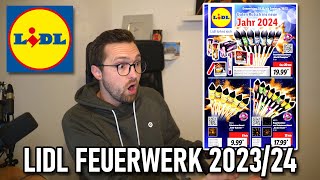 NEUES LIDL FEUERWERK PROSPEKT 202324  Diese PREISE SIND NEU [upl. by Vivica]