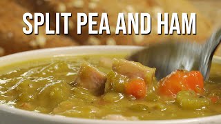 How to make Split pea Soup  Pea and Ham Soup  Split Pea and ham Soup [upl. by Ellebanna]