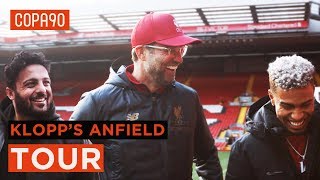 Jürgen Klopps tour of Anfield Behind the scenes at Liverpool [upl. by Pascia]