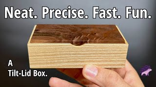 A TiltTop Mitered Box You Can Make Today For Pennies in Scrap Wood Beginners hone your skills [upl. by Anelhtac]