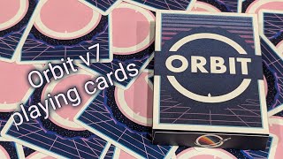 Daily deck review day 359  Orbit Seventh Edition playing cards [upl. by Dahraf612]