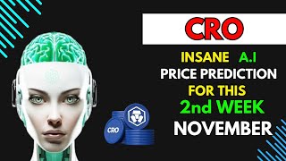 Insane CRONOS CRO Price Prediction for THIS WEEK by AI [upl. by Eiromem]