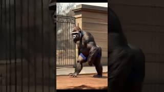 Man transforms into a Gorilla on AGT Americas got talent americagottalent magic [upl. by Ecile277]