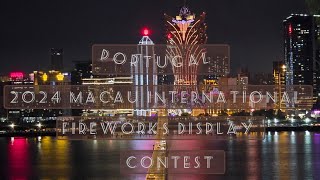 2024 Macau International Fireworks Display Contest  Portugal [upl. by Adnor235]