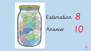 Reception Maths Week 2  Estimation Lesson 2 [upl. by Anirahs]