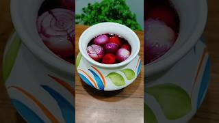 Sirke Wali Pyaaz Banane Ki Recipe chrome viral shorts shirka pyaaztrending recipe [upl. by Davina]