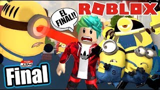 Aventuras con los Minions 5  Batalla Final contra Mel  Juegos Roblox Karim Juega [upl. by Quita204]