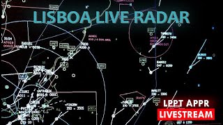 Lisboa Airport Radar LIVE w communication 🔴  Radar de Lisboa em direto  LPPT Approach 08092024 [upl. by Jolyn]