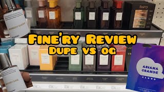 New finery fragrance review from Target Dupe vs Original [upl. by Yatnuahs]