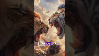 who would win a fight between A lion and A tiger  🐯🦁shorts lion tiger animalfacts funfacts [upl. by Palgrave]