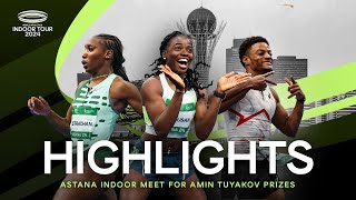 Astana Indoor Meet for Amin Tuyakov Prizes highlights  World Indoor Tour 2024 [upl. by Raila]