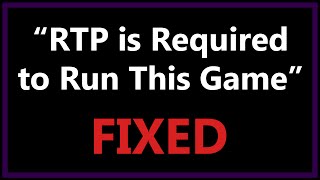 RTP is Required to Run This Game Fix  Blank Dream  RPG Maker [upl. by Eirallih]