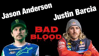 JUSTIN BARCIA AND JASON ANDERSON DRAMA AT SAN DIEGO SUPERCROSS [upl. by Nysila]