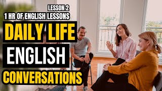 FAST English Fluency in Just 10 Minutes a Day  Daily English Sentences Lesson 2 [upl. by Eliades860]