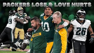 Packers Lose to Eagles amp Jordan Love Injured [upl. by Eidur960]