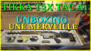 unboxing TIKKA T3X TAC A1 308 WIN [upl. by Kallick]