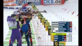 Biathlon Verfolgung der Damen in Fort Kent 2011 [upl. by Eseerahs]