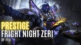 Prestige Fright Night Zeri  Skin Show  League of Legends [upl. by Lehcim181]