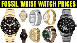 Fossil Wrist Watch Prices 2024 in Philippines for Men amp Women  Leather Silver Stainless Steel [upl. by Enirroc245]