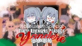 Tokyo Revengers react to YN as Yandere Characters I YN × Mikey  🇧🇷🇺🇸  11 [upl. by Enuahs703]