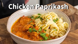 This Hungarian Stew Is Like No Other  Chicken Paprikash [upl. by Allsun]