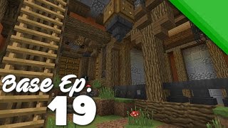 Minecraft Base Showcase Ep 19  Small Vault for OhTekkers w Schematic [upl. by Esinart]