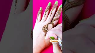 Backhand 😍 beautiful mehndi designshortsvideoyoutubeshortsheenamehandi [upl. by Heyward]