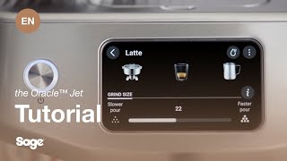 the Oracle™ Jet  How to adjust your grind settings  Sage Appliances EU [upl. by Eneli]