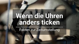 Wenn die Uhren anders ticken Die wichtigsten Fakten zur Zeitumstellung [upl. by Lika]