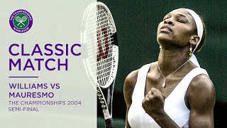 Serena Williams vs Amelie Mauresmo  Wimbledon 2004 Semifinal  Full Match [upl. by Ahsram]