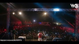 WATAKUBALI Mbosso live perfomance NairobiKenya [upl. by Marylinda412]