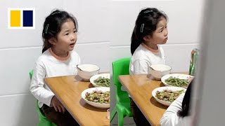 Girl confronts angry dad for shouting at mum [upl. by Htyderem]