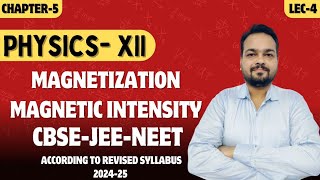 Magnetisation Of Materials  Magnetic Intensity  Magnetism amp Matter  CBSEJEENEET  TCA [upl. by Garibald]