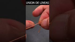 NUDOS DE PESCA Otra manera de conectar lineas de pesca shorts [upl. by Noivaz]