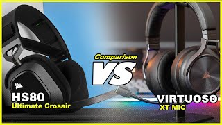 ULTIMATE Corsair HS80 vs Virtuoso XT MIC TEST COMPARISON [upl. by Compte456]