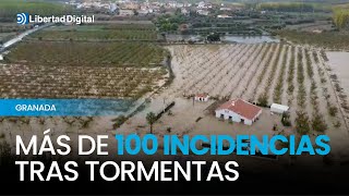 Granada activa plan especial por más de 100 incidencias tras tormentas [upl. by Ferullo359]