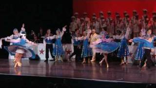 Les Choeurs de lArmée Rouge  Kalinka Russian Popular Dance  Danse Russe Folklorique  Калинка [upl. by Pytlik]