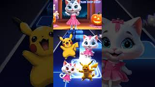 Scary Pikachu 🆚 Scary Talking Tom 🆚 Blippi Exe 🆚 Rainbow Friends ▶️ Coffin Dance  Tiles Hop shorts [upl. by Akenna596]