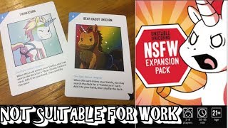 Unstable Unicorns NSFW Expansion Pack Game Play  Part 1 [upl. by Na]