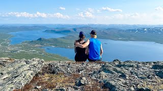 Saana 1029m  Kilpisjärvi Northern Finland  4K [upl. by Aldora]