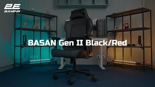 2E Gaming Chairs  BASAN Gen II BlackRed [upl. by Otxilac230]