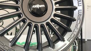 19quot Rotiform Wheels BUCM Matt Antracite Джанти [upl. by Adams]