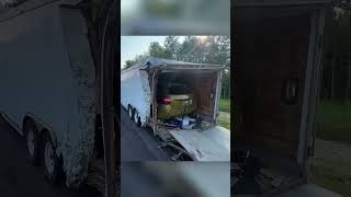 Car accident on rv rvlife trucker crash viral trending shortfeed shorts [upl. by Allianora]