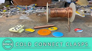 Found Object cold connect clasps [upl. by Eiser909]