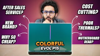 The Most CONTROVERSIAL Gaming Laptop  Colorful EVOL P15 [upl. by Adnil]