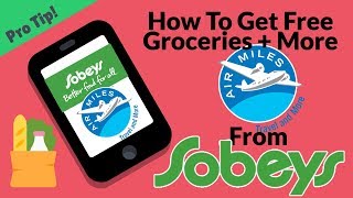 Sobeys App How To Get More Air Miles And Free Money Using The Sobeys App for iPhone Correctly [upl. by Adnerak305]