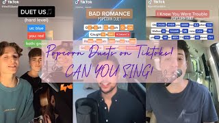 CAN YOU SING Popcorn Duets on Tiktok  TikTok Compilation 2020 [upl. by Idahs]