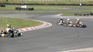 Which way do I go Ultimate Karting Champs 2022 Rd 6 Wigan Honda Cadet Super Final [upl. by Nethsa]