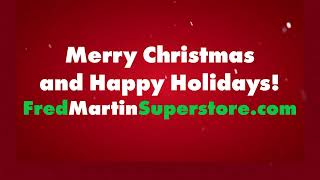 Christmas Animated Used Car Commercial  Fred Martin Superstore [upl. by Kreindler]