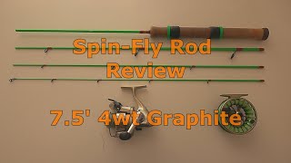 4wt Graphite SpinFly Rod Review [upl. by Vincents743]